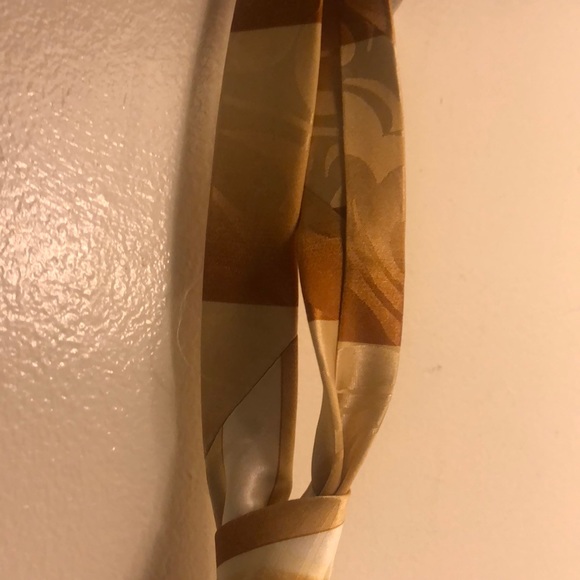 Le monde home couture tie gold yellow brown - Picture 2 of 8